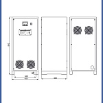 Однофазный стабилизатор напряжения PS20000W-50